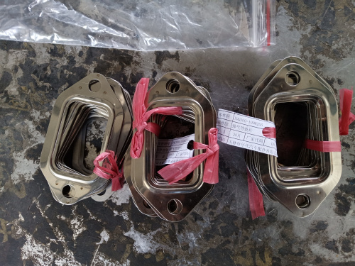 Прокладка выпускного коллектора двигателя Yuchai YCD4J22G 1DQ300-1008205