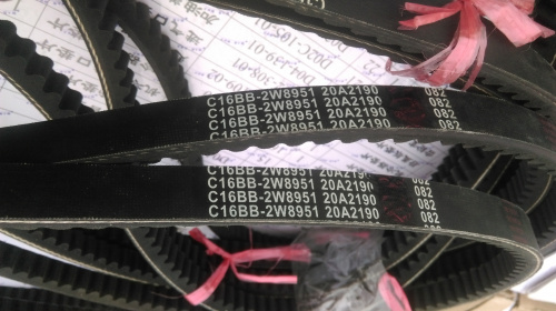 Ремень привода двигателя Shanghai C6121, SC11 (Shantui SD16) C16BB-2W8951, 20A2190 1