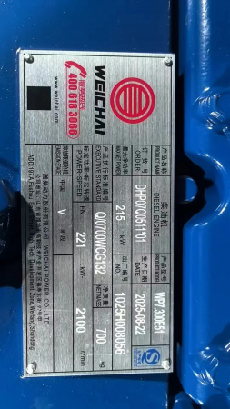 Фото ДВИГАТЕЛЬ В СБОРЕ Weichai WP7.300E51, DHP07Q0748*01